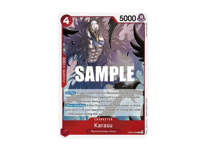 Karasu R [OP05-005] [EN] (Booster Pack "Awakening Of The New Era")