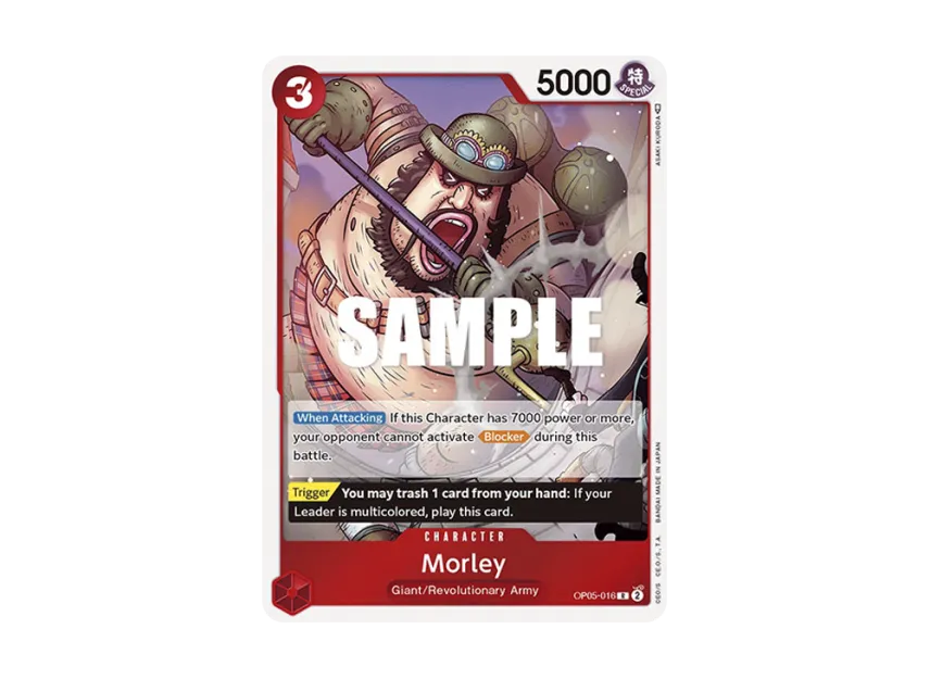 Morley R [OP05-016] [EN] (Booster Pack "Awakening Of The New Era")