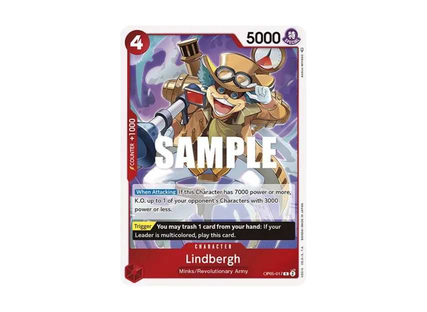 Lindbergh R [OP05-017] [EN] (Booster Pack "Awakening Of The New Era")
