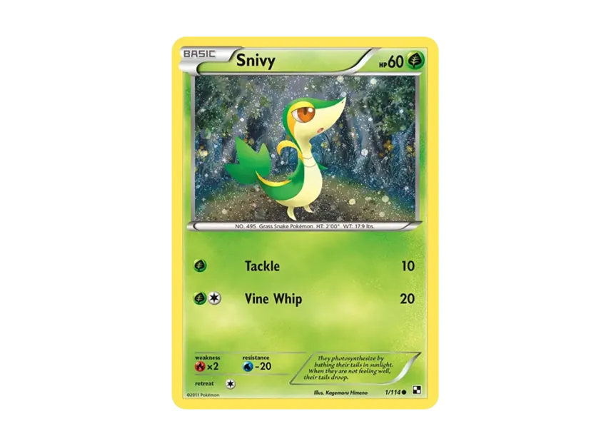 Snivy C : Holo [114-PROMOTIONAL-CARD 1/114] (Promotional Card)