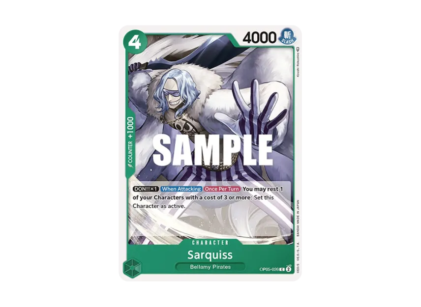 Sarquiss C [OP05-026] [EN] (Booster Pack "Awakening Of The New Era")