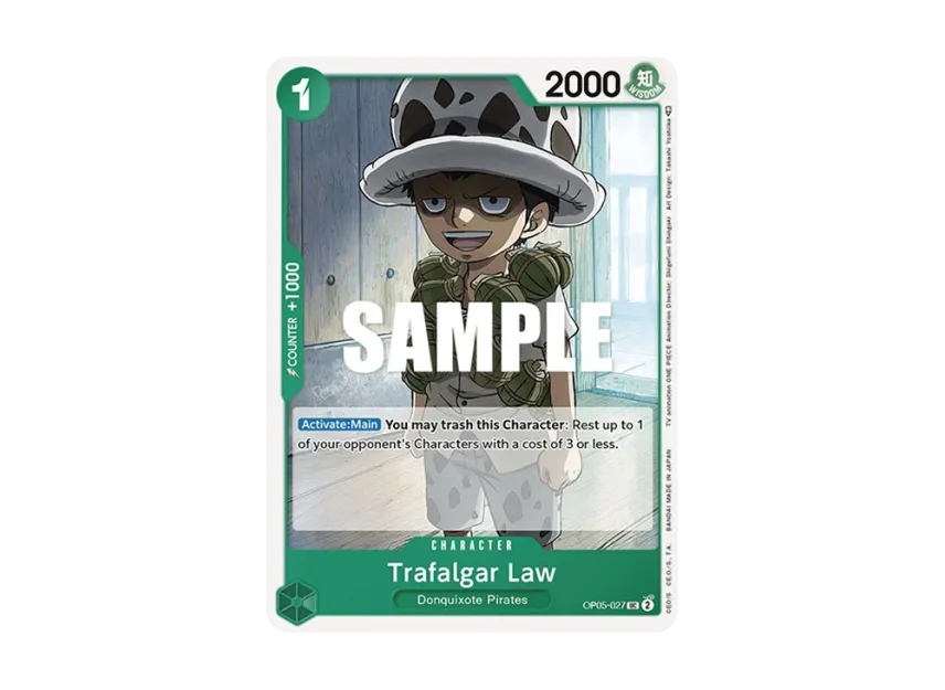 Trafalgar Law UC [OP05-027] [EN] (Booster Pack "Awakening Of The New Era")