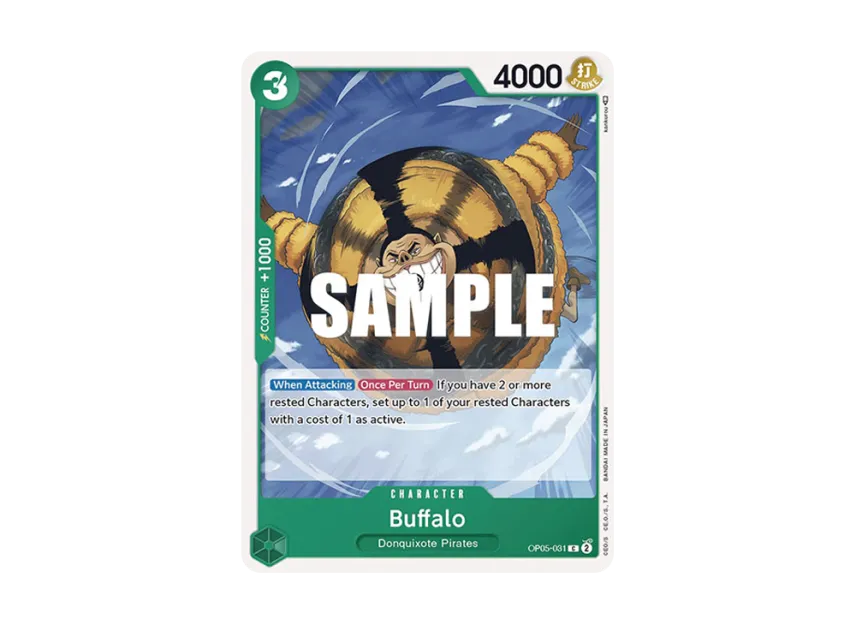 Buffalo C [OP05-031] [EN] (Booster Pack "Awakening Of The New Era")