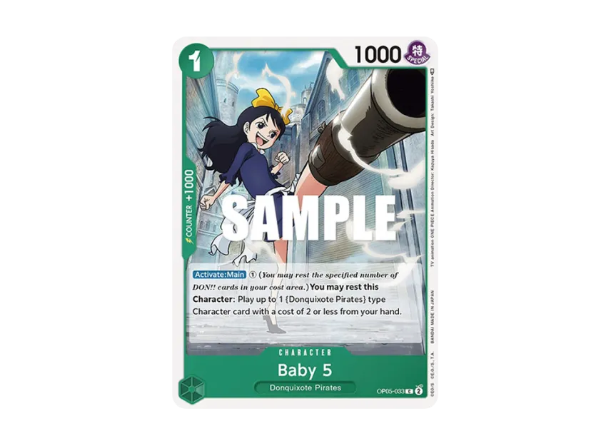 Baby 5 C [OP05-033] [EN] (Booster Pack "Awakening Of The New Era")