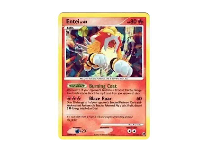 Entei R : Holo [132-PROMOTIONAL-CARD 4/132] (Promotional Card)
