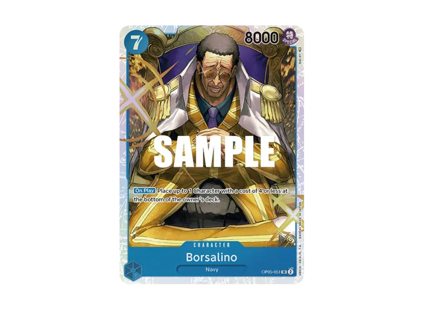 Borsalino SR [OP05-051] [EN] (Booster Pack "Awakening Of The New Era")