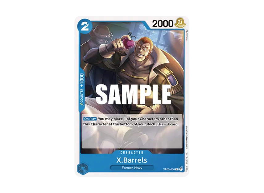 X.Barrels C [OP05-056] [EN] (Booster Pack "Awakening Of The New Era")