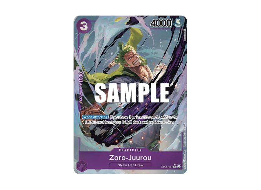 Zoro-Juurou R-P [OP05-067] [EN] (Booster Pack "Awakening Of The New Era")