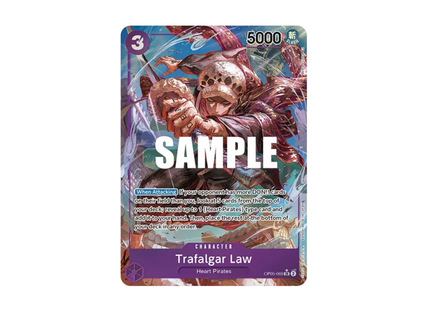 Trafalgar Law SR-P [OP05-069] [EN] (Booster Pack "Awakening Of The New Era")