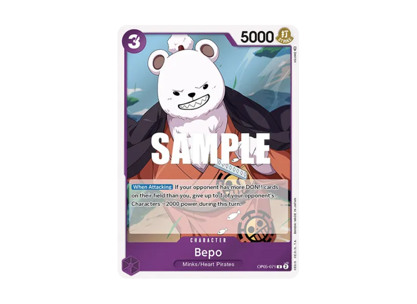 Bepo R [OP05-071] [EN] (Booster Pack "Awakening Of The New Era")