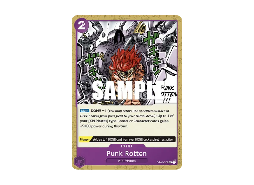 Punk Rotten UC [OP05-078] [EN] (Booster Pack "Awakening Of The New Era")