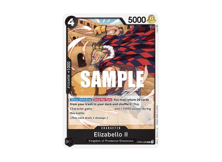 Elizabello II UC [OP05-080] [EN] (Booster Pack "Awakening Of The New Era")