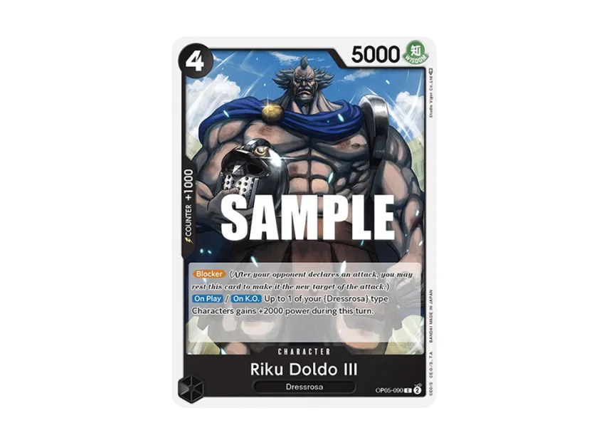 Riku Doldo III C [OP05-090] [EN] (Booster Pack "Awakening Of The New Era")