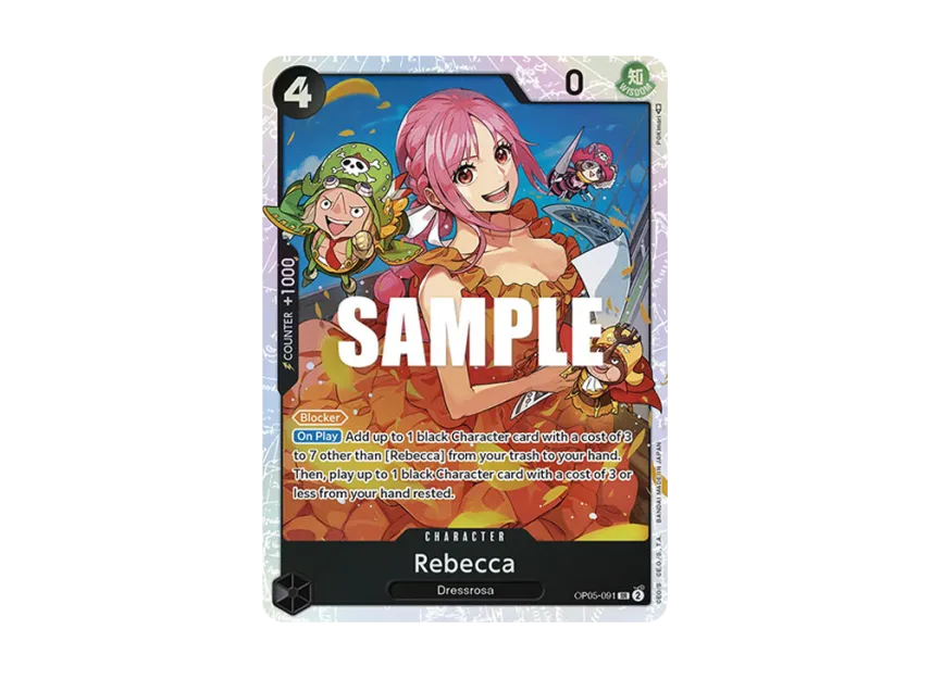 Rebecca SR [OP05-091] [EN] (Booster Pack "Awakening Of The New Era")