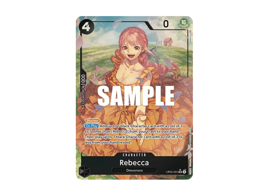 Rebecca SR-P [OP05-091] [EN] (Booster Pack "Awakening Of The New Era")