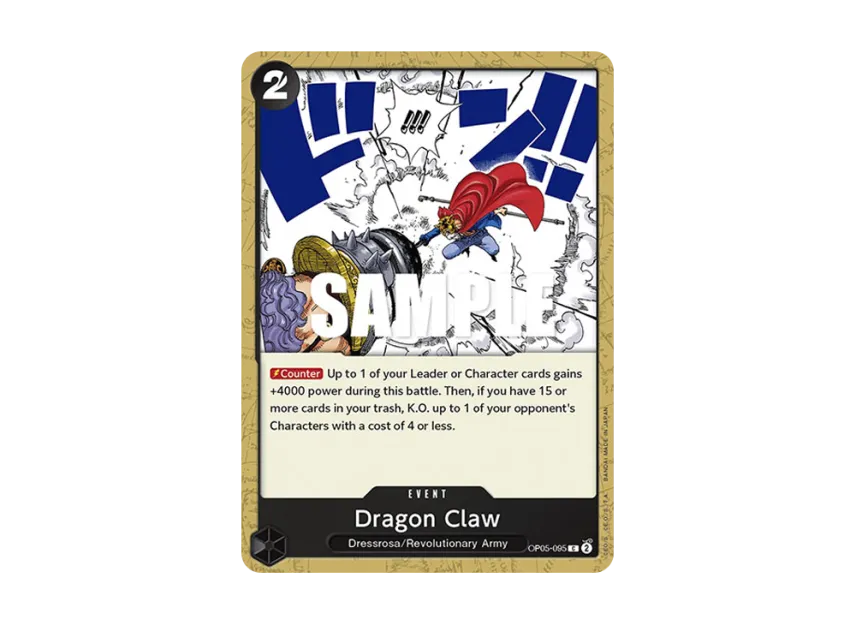Dragon Claw C [OP05-095] [EN] (Booster Pack "Awakening Of The New Era")