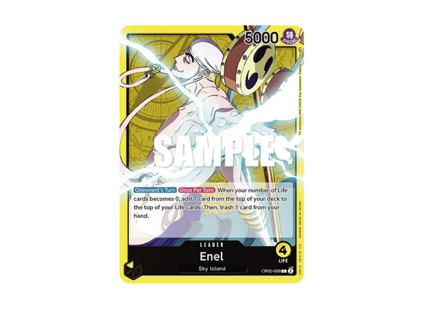 Enel L [OP05-098] [EN] (Booster Pack "Awakening Of The New Era")