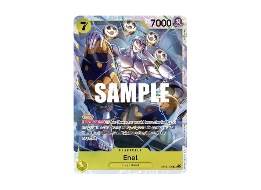 Enel SR [OP05-100] [EN] (Booster Pack "Awakening Of The New Era")