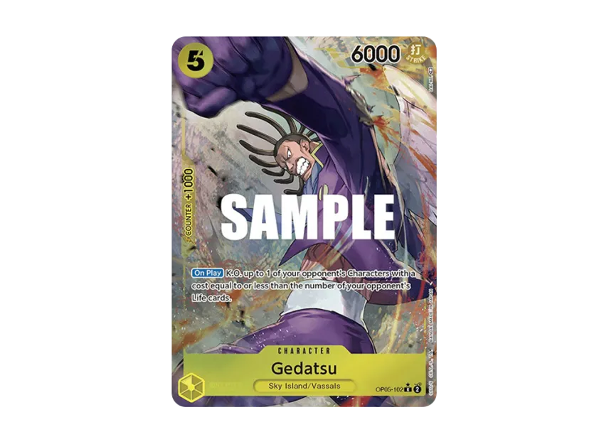 Gedatsu R-P [OP05-102] [EN] (Booster Pack "Awakening Of The New Era")