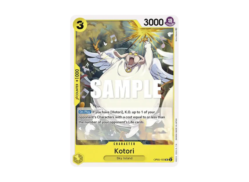Kotori UC [OP05-103] [EN] (Booster Pack "Awakening Of The New Era")