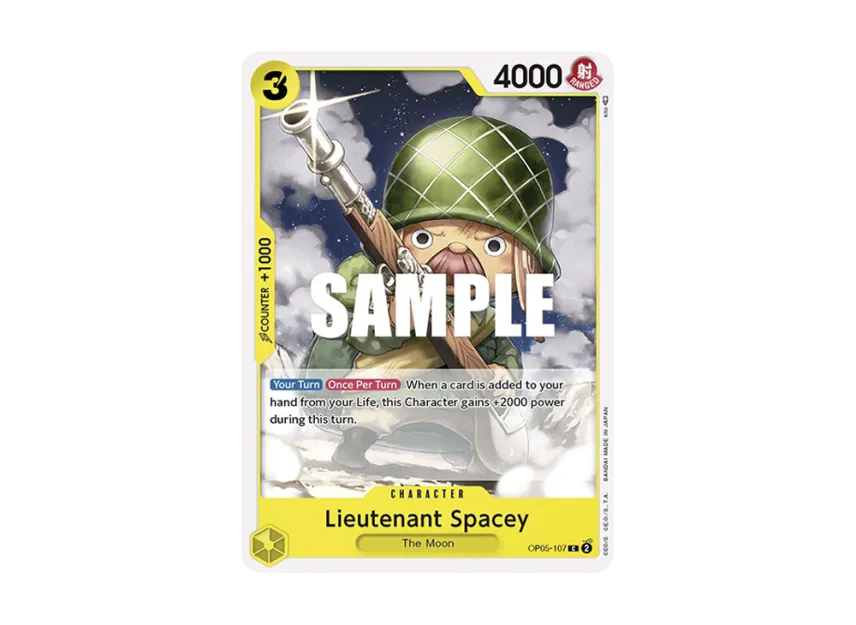 Lieutenant Spacey C [OP05-107] [EN] (Booster Pack "Awakening Of The New Era")