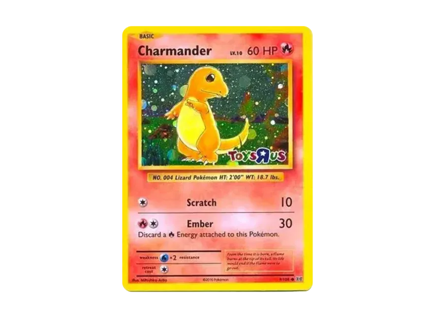 Charmander LV.10 C [108-PROMOTIONAL-CARD 9/108] (Promotional Card)