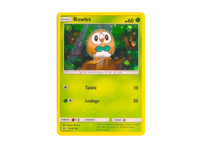 Rowlet C : Holo [149-PROMOTIONAL-CARD 9/149] (Promotional Card)