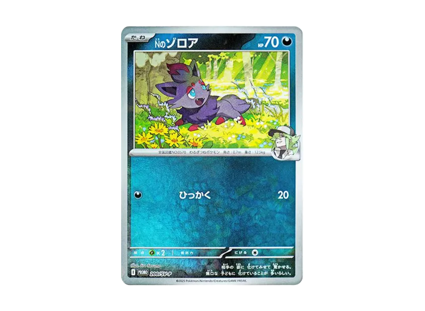 N's Zorua P [SV-P 200] (Promotional Cards "Collection File Set N")