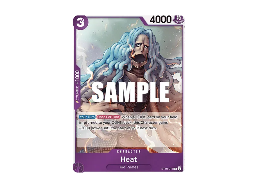 Heat C [ST10-011] [EN] (Ultra DecK "The Three Captains")