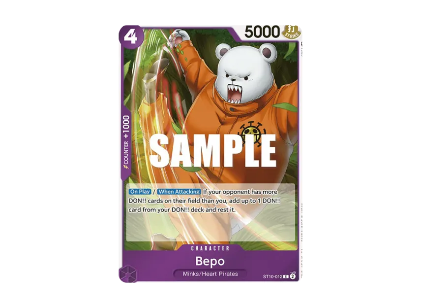 Bepo C [ST10-012] [EN] (Ultra DecK "The Three Captains")