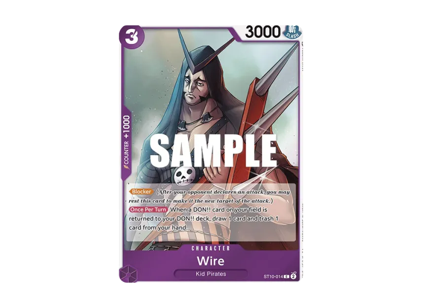Wire C [ST10-014] [EN] (Ultra DecK "The Three Captains")