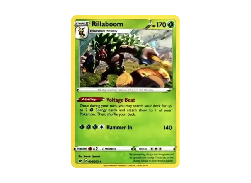Rillaboom R : Holo [202-PROMOTIONAL-CARD 014/202] (Promotional Card)