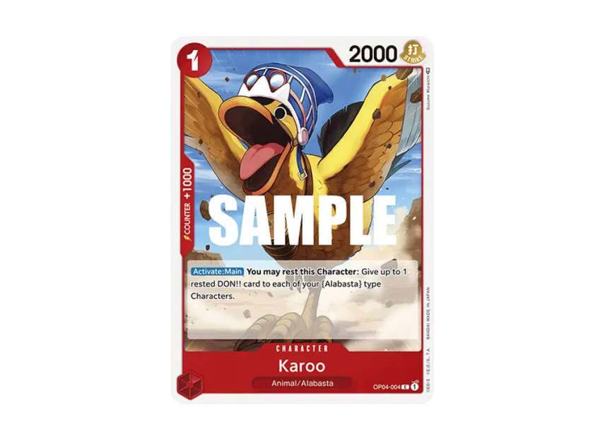 Karoo C [OP04-004] [EN] (Booster Pack "Kingdoms Of Intrigue")