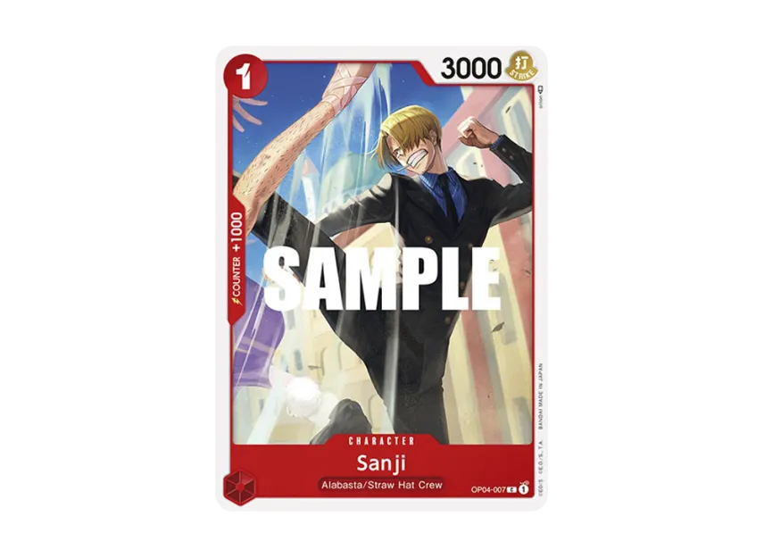 Sanji C [OP04-007] [EN] (Booster Pack "Kingdoms Of Intrigue")