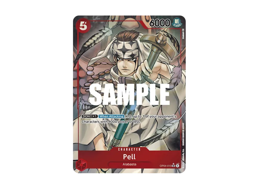 Pell SR-P [OP04-013] [EN] (Booster Pack "Kingdoms Of Intrigue")