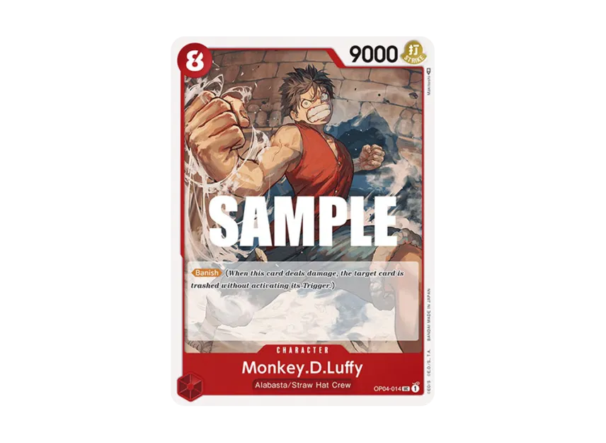 Monkey.D.Luffy UC [OP04-014] [EN] (Booster Pack "Kingdoms Of Intrigue")