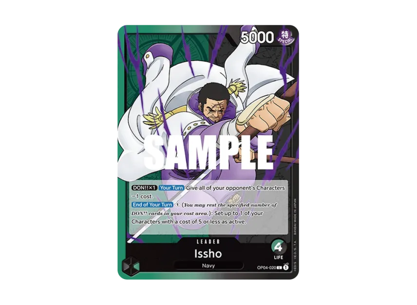 Issho L [OP04-020] [EN] (Booster Pack "Kingdoms Of Intrigue")