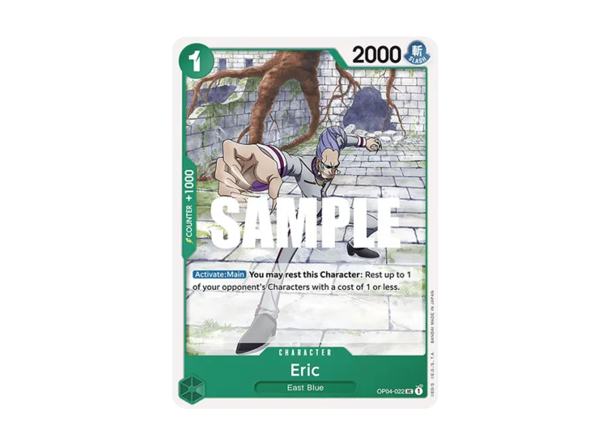 Eric UC [OP04-022] [EN] (Booster Pack "Kingdoms Of Intrigue")
