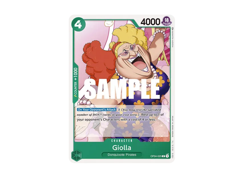 Giolla C [OP04-025] [EN] (Booster Pack "Kingdoms Of Intrigue")