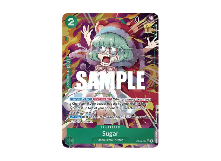 Sugar SR-P [OP04-024] [EN] (Booster Pack "Kingdoms Of Intrigue")