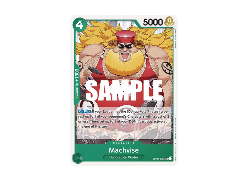 Machvise UC [OP04-033] [EN] (Booster Pack "Kingdoms Of Intrigue")