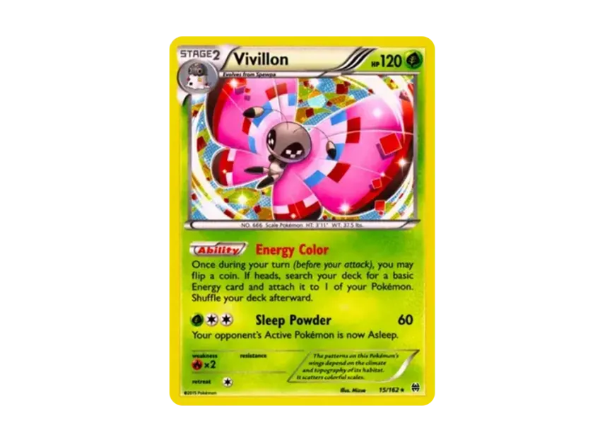 Vivillon R : Holo [162-PROMOTIONAL-CARD 15/162] (Promotional Card)