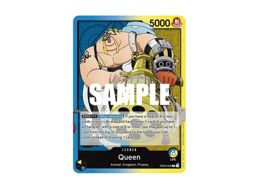 Queen L [OP04-040] [EN] (Booster Pack "Kingdoms Of Intrigue")