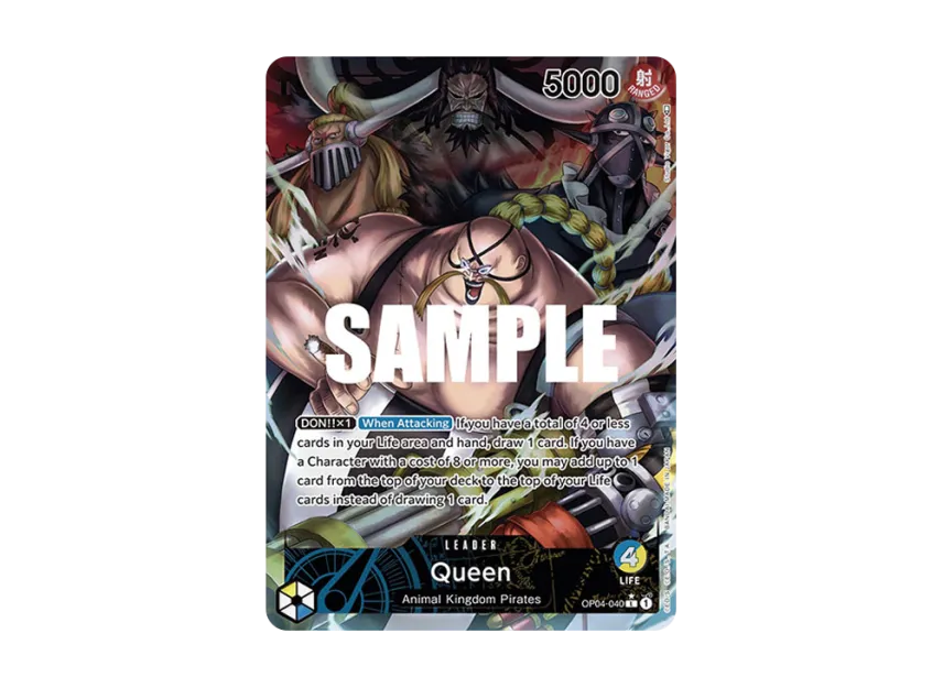 Queen L-P [OP04-040] [EN] (Booster Pack "Kingdoms Of Intrigue")