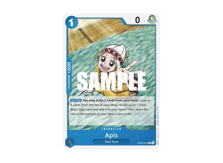 Apis C [OP04-041] [EN] (Booster Pack "Kingdoms Of Intrigue")