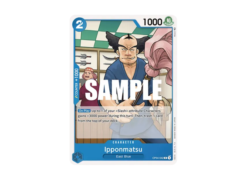 Ipponmatsu C [OP04-042] [EN] (Booster Pack "Kingdoms Of Intrigue")