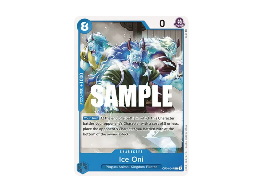 Ice Oni C [OP04-047] [EN] (Booster Pack "Kingdoms Of Intrigue")