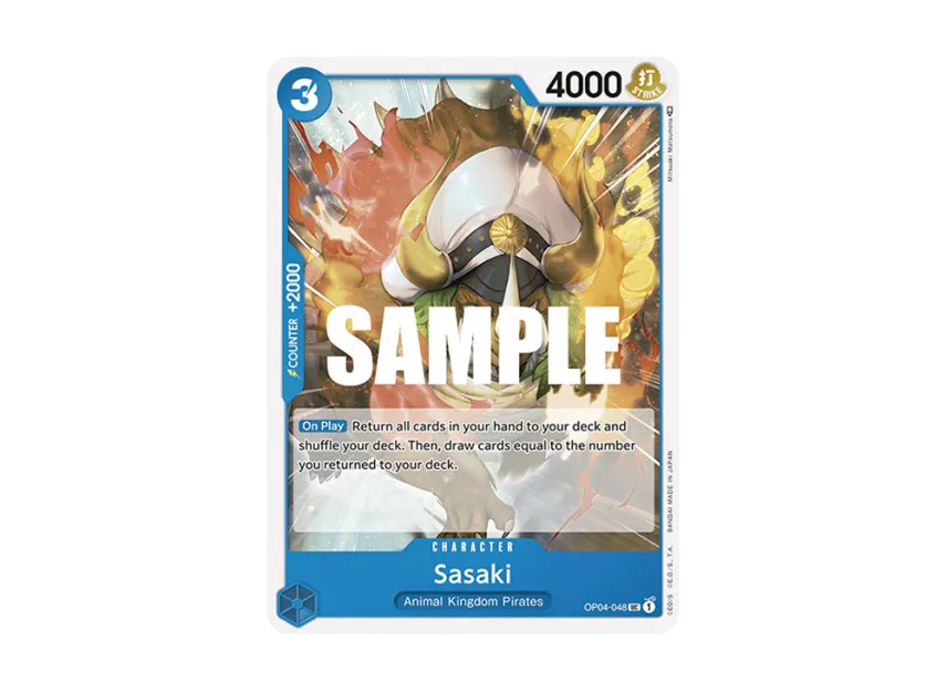 Sasaki UC [OP04-048] [EN] (Booster Pack "Kingdoms Of Intrigue")