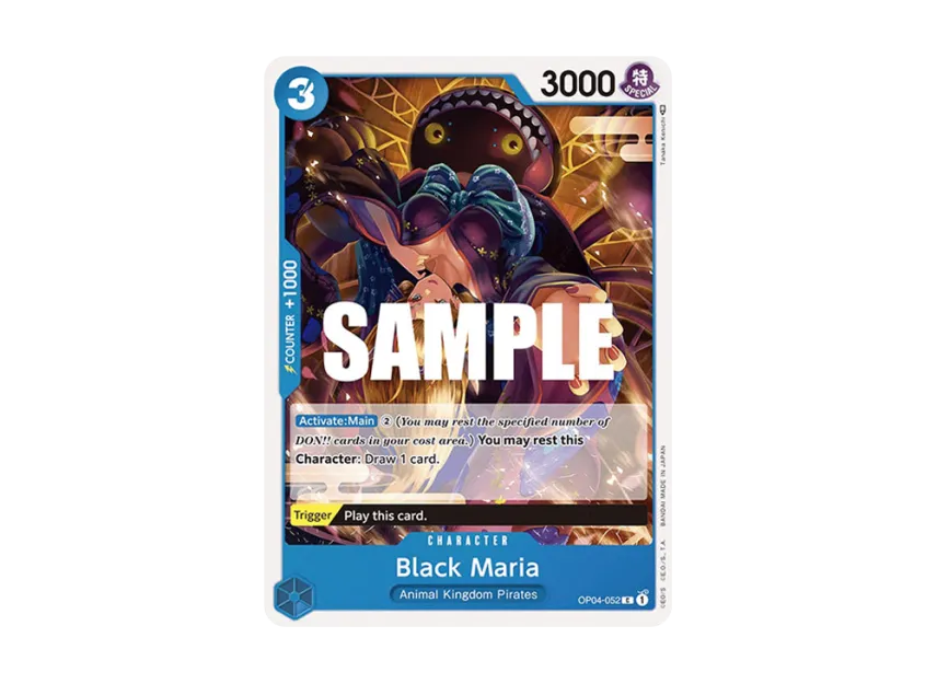 Black Maria C [OP04-052] [EN] (Booster Pack "Kingdoms Of Intrigue")