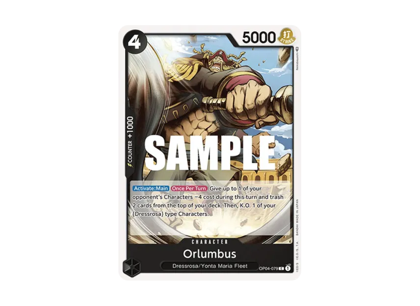 Orlumbus C [OP04-079] [EN] (Booster Pack "Kingdoms Of Intrigue")